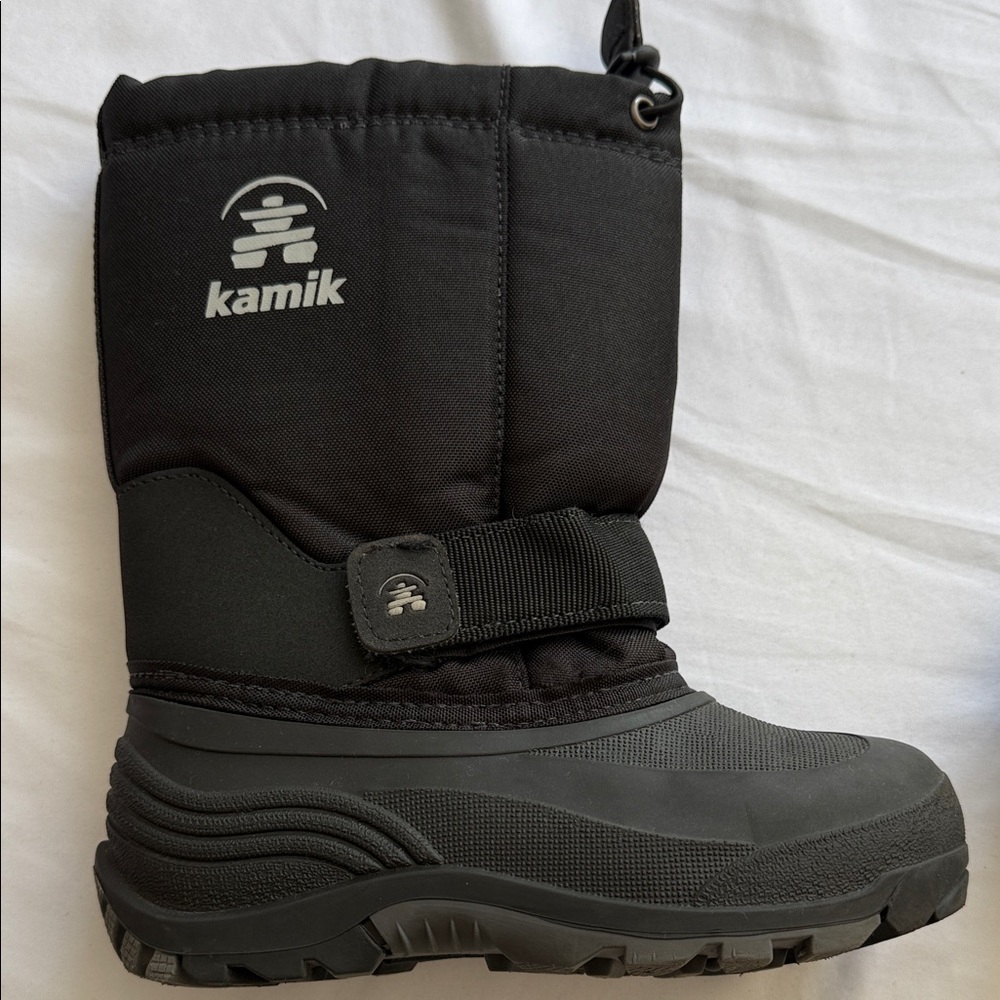 Kamik Black and Gray Snow Boots